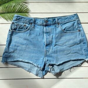Levi’s Cut Off Denim Shorts size 34